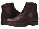 Frye Logan Brogue Cap Toe (cognac Vintage Pull Up) Men's Lace-up Boots