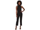 Adrianna Papell Knit Crepe Roll Neck Jumpsuit (black) Women's Jumpsuit & Rompers One Piece