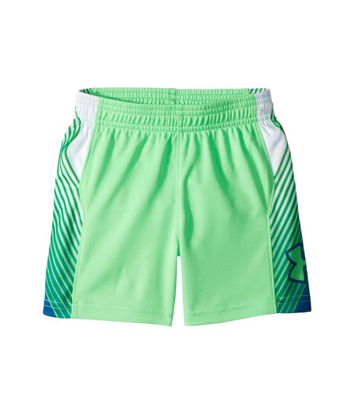 Under Armour Kids Space The Floor Shorts (little Kids/big Kids) (arena Green) Boy's Shorts