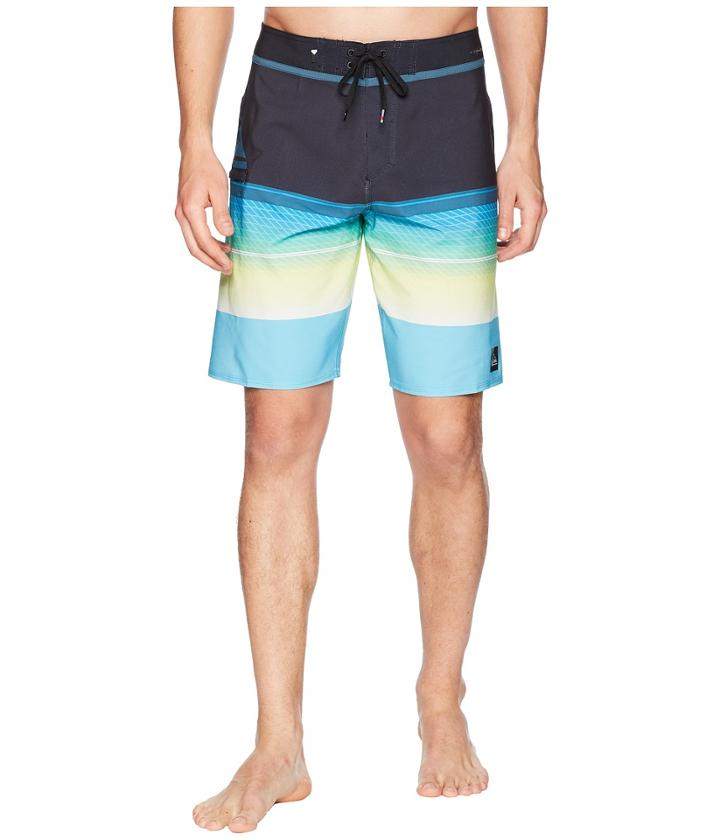 Quiksilver Highline Slab 20 Boardshorts (cyan Blue) Men's Swimwear