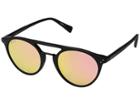 Diff Eyewear Mason (matte Black/pink Mirror) Fashion Sunglasses