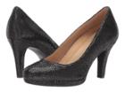 Naturalizer Michelle (black Iridescent Pebbled Leather) High Heels