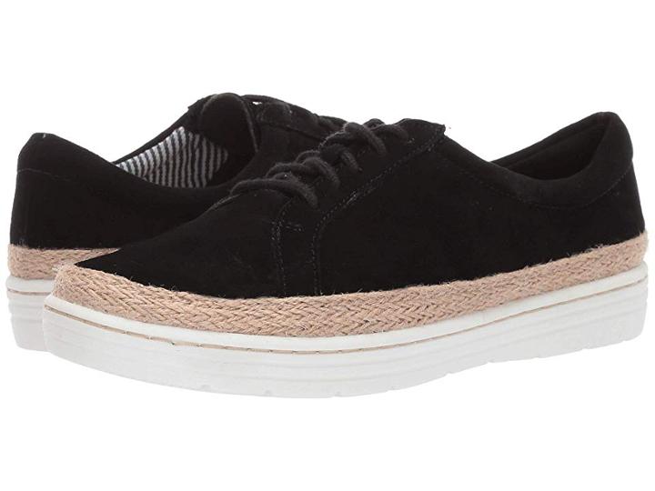 Clarks Marie Mist (black Nubuck) Women's Shoes