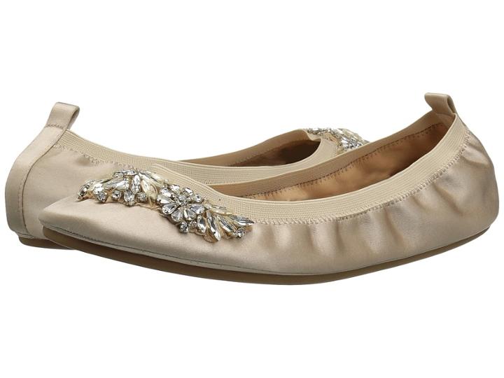 Badgley Mischka Sasha (nude Satin) Women's Shoes