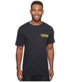 Volcom Fracture Short Sleeve Tee (black) Men's T Shirt