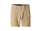 Volcom Kids Frickin Snt Static Shorts (toddler/little Kids) (dark Khaki) Boy's Shorts