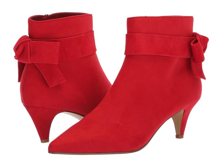 Tahari Avitar (chili Pepper Faux Suede/kid Suede) Women's Shoes