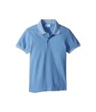 Lanvin Kids Basic Polo (big Kids) (sky Blue) Boy's Clothing