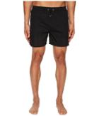 Mcq Swim Shorts (darkest Black) Men's Swimwear
