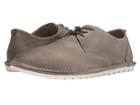 Marsell Gomma Suede Lace-up Plain Toe Oxford (grey) Men's Shoes