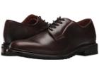 Frye Jones Oxford (dark Brown Waterproof Smooth Pull Up) Men's Shoes