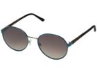 Guess Gu3027 (matte Turquoise/gradient Brown) Fashion Sunglasses