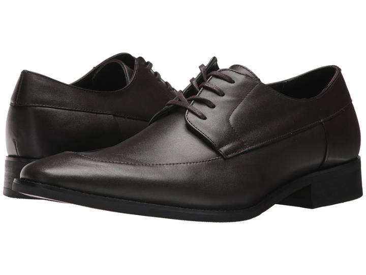 Calvin Klein Rambert (dark Brown Dress Calf) Men's Shoes