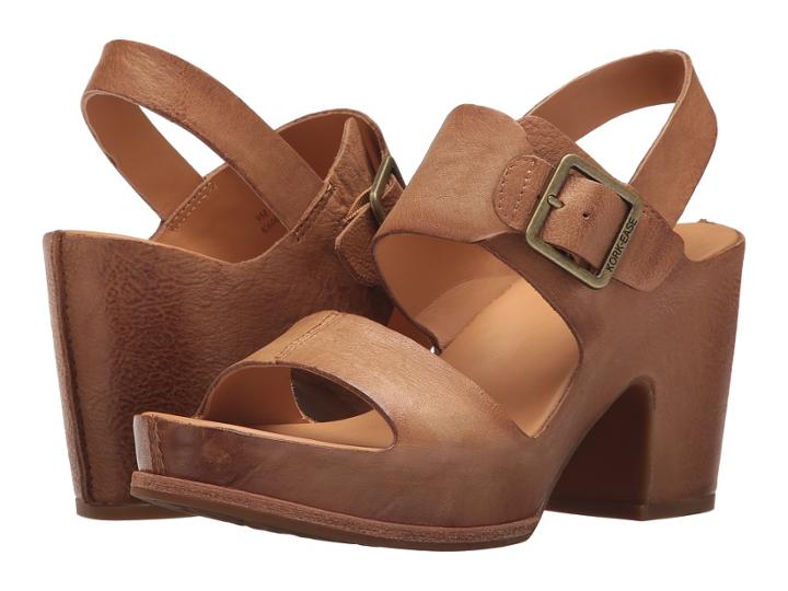 Kork-ease San Carlos (light Brown Full Grain Leather) High Heels