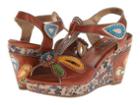 Spring Step Socialite (camel) Women's Dress Sandals