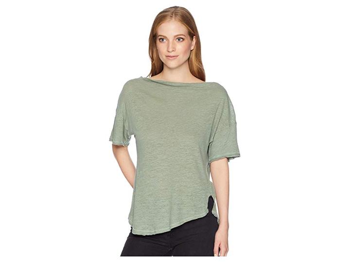 Free People She's So Cool Tee (moss) Women's T Shirt