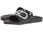 Salvatore Ferragamo Pvc Pool Slide (nero/gancio Bianco) Women's Slide Shoes