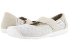 Keen Sienna Mj Canvas (silver Birch/canteen) Women's Flat Shoes