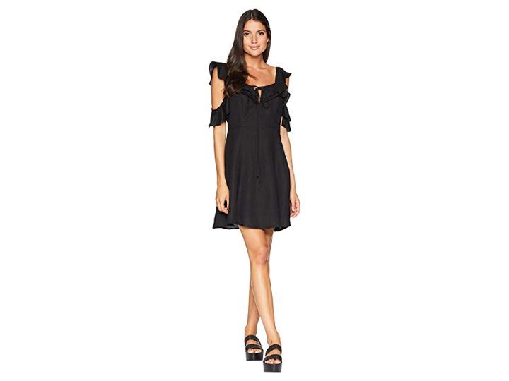 Astr The Label Emi Dress (black) Women's Dress