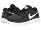 Nike Free Rn 2017 (black/white/dark Grey/anthracite) Women's Running Shoes