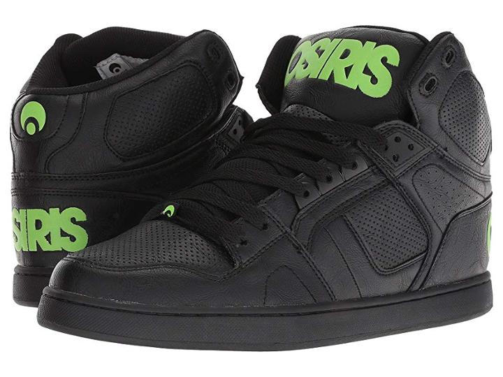 Osiris Nyc 83 Classic (black/green/black) Men's Shoes