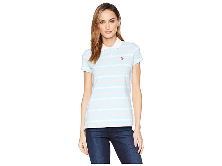 U.s. Polo Assn. Polo Top (awash) Women's Clothing