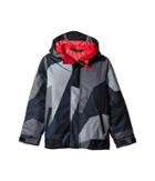 Under Armour Kids Ua Cgi Powerline Insulated Jacket (big Kids) (steel/red/red) Boy's Coat