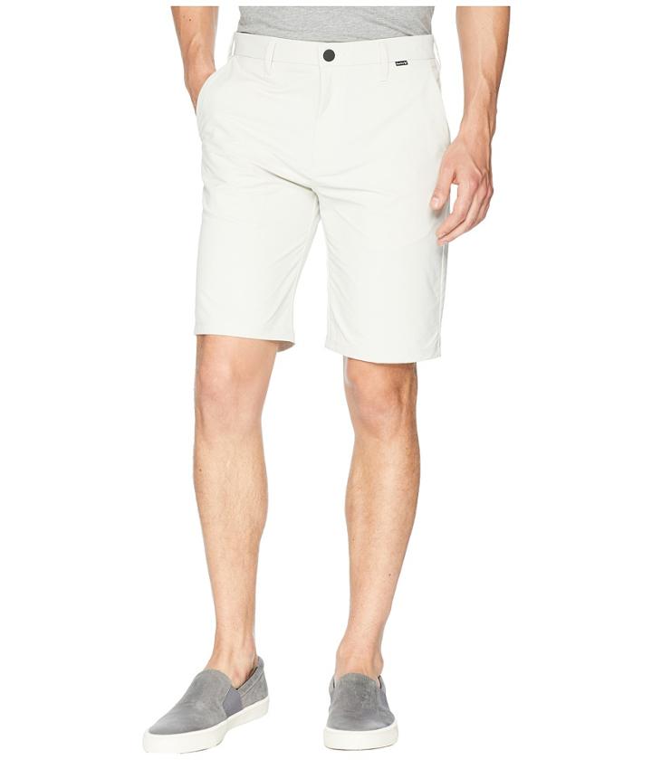 Hurley Dri-fit Chino Walkshorts 21 (light Bone) Men's Shorts
