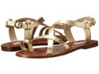 Steve Madden Agathist Sandal (gold Leather) Women's Sandals