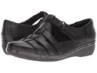 Clarks Everlay Cape (black Leather) Women's Shoes