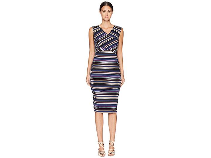 Nicole Miller Tuck Dress (multicolored) Women's Dress