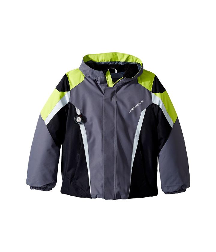 Obermeyer Kids Raptor Jacket (toddler/little Kids/big Kids) (graphite) Boy's Coat