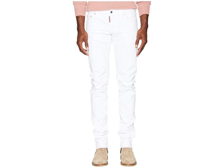 Dsquared2 White Bull Slim Jeans (white) Men's Jeans