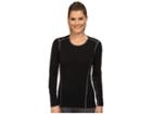 Hot Chillys Mtf 4000 Scoop Top (black) Women's Long Sleeve Pullover