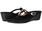 Vionic Orchid (black Sheep Nappa) Women's Wedge Shoes