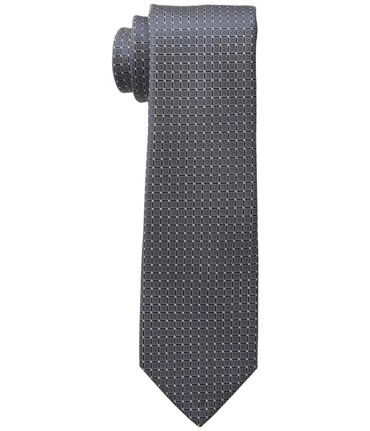 Calvin Klein Simple Grid (charcoal) Ties