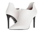 Michael Michael Kors Corrine Bootie (optic White Vachetta/lacquered Heel) High Heels
