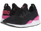 Puma Kids Muse (big Kid) (puma Black/beetroot Purple) Girl's Shoes