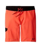 Nike Kids Core Solid 9 Boardshort (big Kids) (bright Crimson) Boy's Swimwear