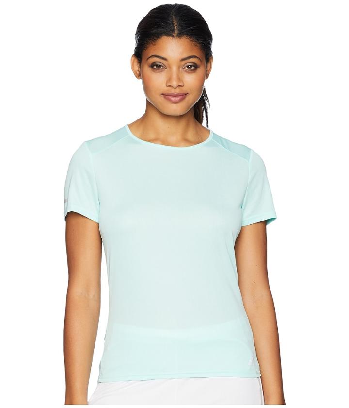 Adidas Run Tee (clear Mint) Women's T Shirt