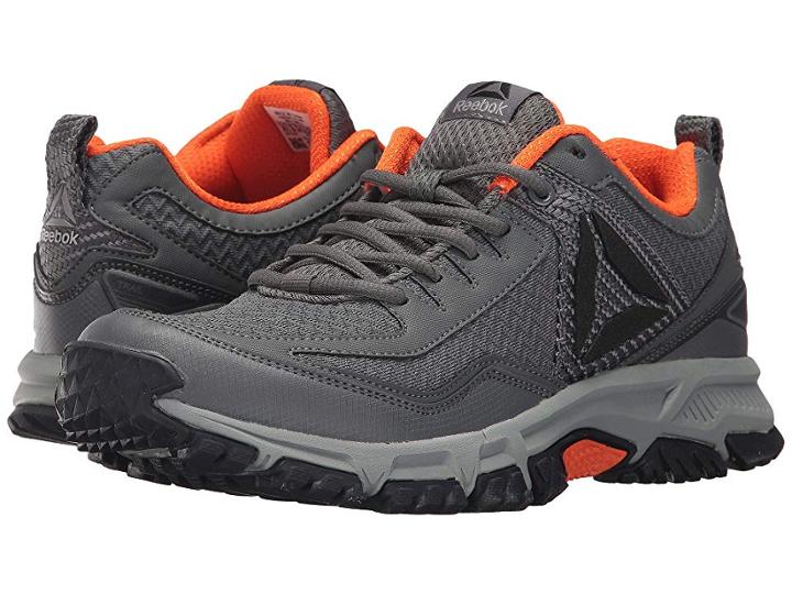 Reebok Ridgerider Trail 2.0 (alloy/coal/orange/flint Grey/black/silver/pewter) Men's Walking Shoes