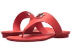 Salvatore Ferragamo Enfola (coral Alexand Calf) Women's Sandals