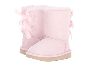 Ugg Kids Bailey Bow Ii (toddler/little Kid) (seashell Pink) Girls Shoes