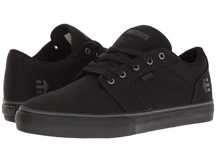 Etnies Barge Ls (black/black/gum) Men's Skate Shoes