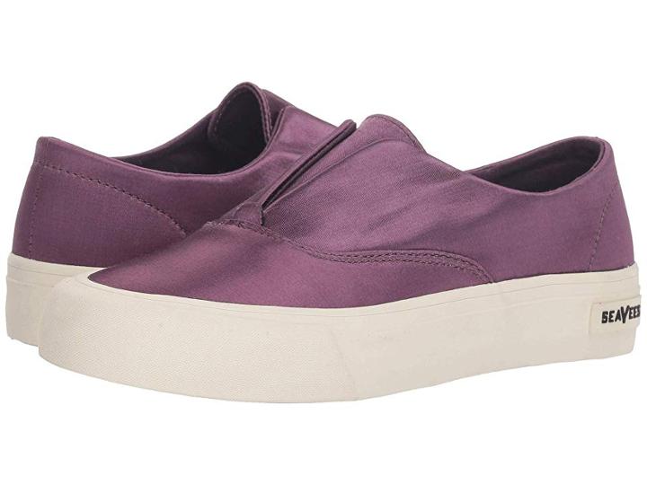 Seavees Sunset Stripe Sneaker (dark Violet) Women's Shoes