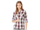 Dakine Maui Pocket Shirt (dark Cherry Plaid) Women's Clothing