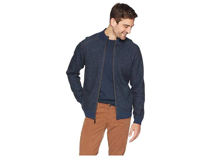 Tommy Bahama Reversible Flipsider Jacket (jet Black) Men's Coat