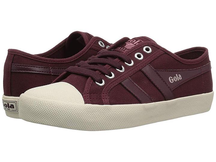 Gola Coaster (windsor Wine/off-white) Women's Shoes