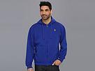 U.s. Polo Assn - Full Zip Long Sleeve Hoodie With Small Pony (cobalt Blue)