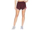 Nike Dry Tempo Short (burgundy Crush/red Crush/wolf Grey) Women's Shorts